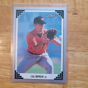 1991 Leaf Cal Ripken Jr. Baseball Card #430 Baltimore Orioles